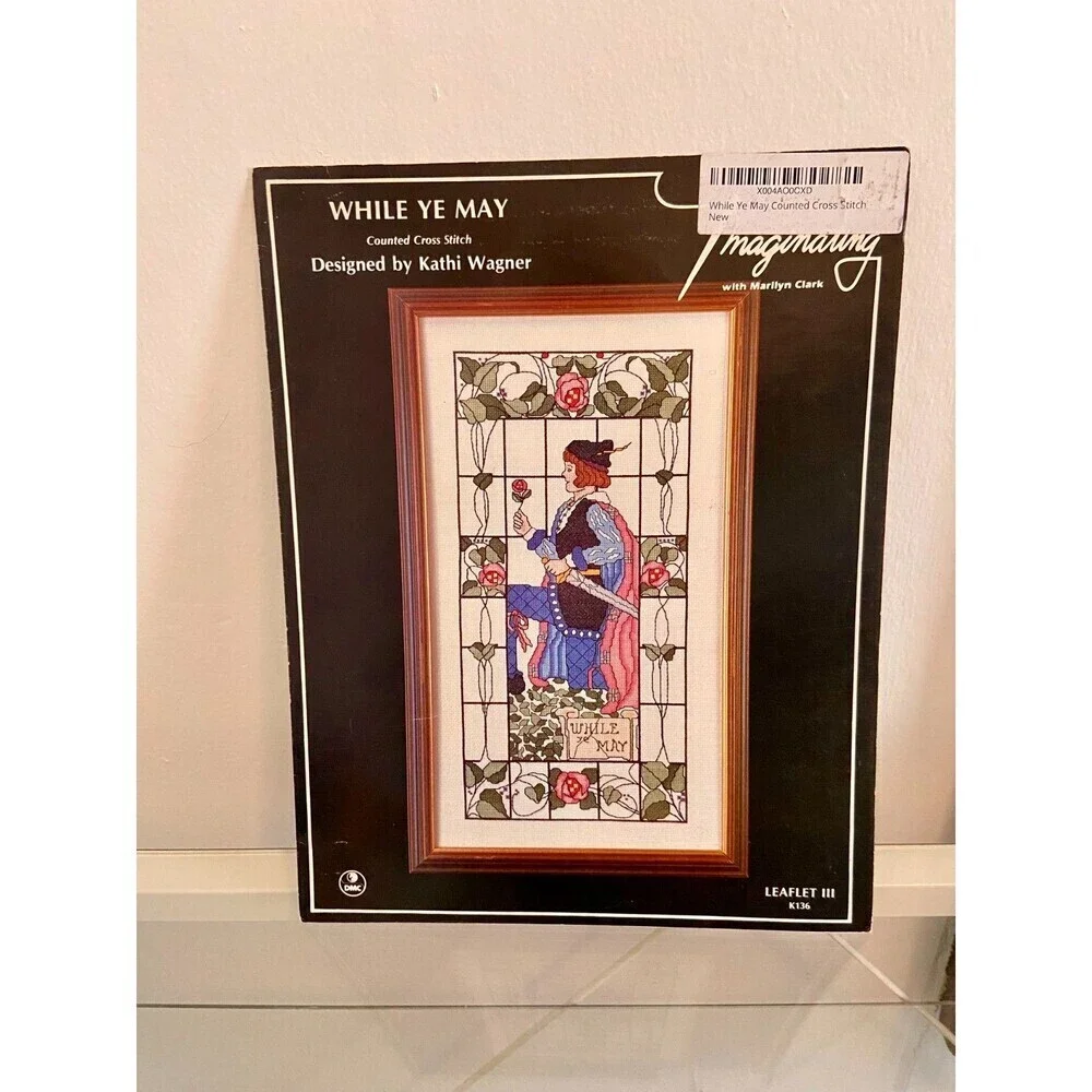 While Ye May Imaginating Cross Stitch PATTERN ONLY Kathi Wagner Prince Leaflet 3